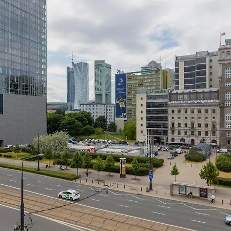 Trendy Apartment Marszalkowska With City View Near Ogrod Saski By Noclegi Renters Warsaw Exterior photo