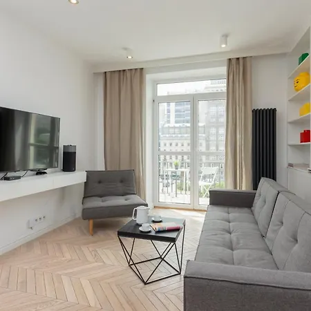 Trendy Apartment Marszalkowska With City View Near Ogrod Saski By Noclegi Renters Warsaw Exterior photo